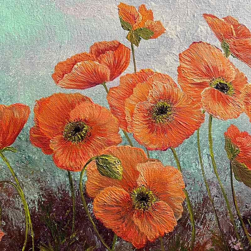 painting of poppies - Ann Windell